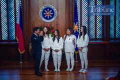 PBBM meets with Filipino Olympians